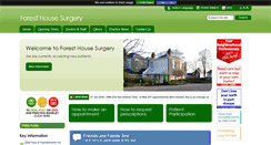 Desktop Screenshot of foresthousesurgeryshepshed.co.uk
